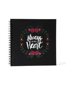 6.7in DIY Scrapbook Photo Album, Positive Energy Cover, Hardcover Kraft Paper, 40 Pages, Suitable For 4x6/5x7 Photos, Ideal For Wedding, Family Photo Album, DIY Scrapbook, Planner, Photo Book, Memory Book, Travel And More - Positive Energy Version - View 14