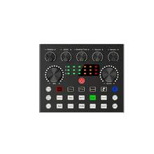 USB External Sound Card Podcast Equipment Bundle, Music Recording Studio Equipment For Singing Gaming Live Streaming DJ Disco Device 500mAh Live Sound Card Mini Audio Interface Podcast Mixer - View 12