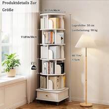 Bookcases - White + 6 + MDF - View 3