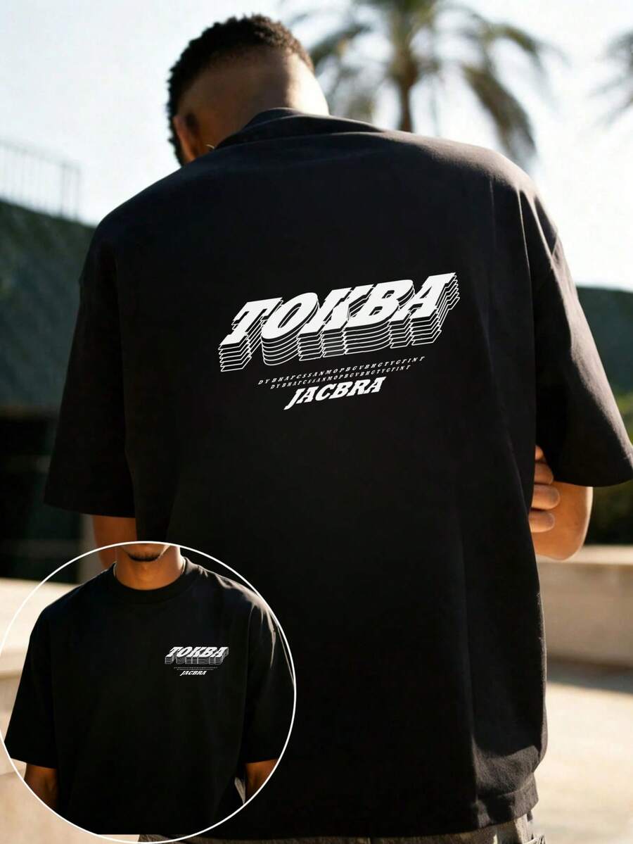 Men T-Shirts - Black - View 1