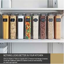 10pcs Sealed Food Storage Containers With Flip Lid (5 Sealed Jars + 5 Sealed Lids) / 16pcs (8 Sealed Jars + 8 Sealed Lids) - Microwave And Refrigerator , Summer Travel Fresh-Keeping Boxes, Transparent Plastic Kitchen Storage Containers - Leak-Proof Stackable, Suitable For Fruits, Vegetables, Pasta, Dry Goods, Camping, RVs, Etc. - Clear - View 10