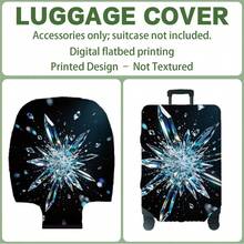 1PC, Flat Print Design, Print Design - No Texture, Accessories Only, Luggage Protective Cover, Does Not Include The Luggage Shown In The Picture, Suitable For 20 To 30 Inch Luggage, Made Of Thickened High-Quality Fabric, Essential Accessory For Your Travel And Checked Luggage. - Multicolor - View 22