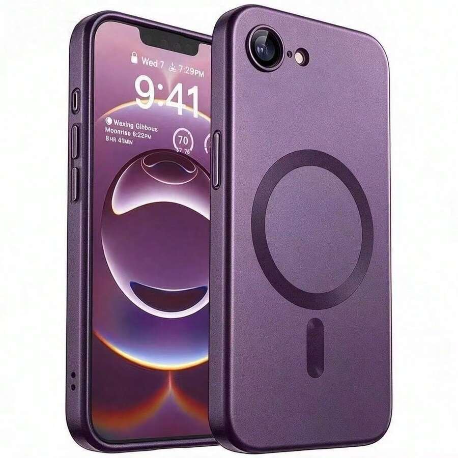 磁吸無線充電手機殼，相容 iPhone 17 Pro Max 16 15 14 13 12 11 Pro Plus 17e，相機背蓋保護殼
