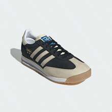 Adidas Sepatu Olahraga Unisex Model T-Head Musim Semi/Gugur, Sepatu Atletik Kasual Klasik Retro Serbaguna JS3994 - No. 1 Hitam/Putih Susu/Kuning Resin - View 5