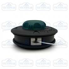 1 buah Kepala Pemangkas Rumput Gaya OM Besar Warna Hitam, Diameter 140mm, Ulir M10*1.25, Kecepatan Tinggi, Tahan Aus, Mudah Diganti, Terbuat dari Plastik Rekayasa dengan Inti Logam, dengan Inti Logam. - Kepala rumput (gaya OM hitam besar) - View 3