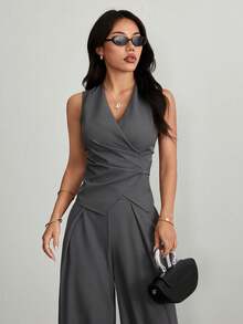 Wedding Jumpsuits & Suits - Grey - View 8