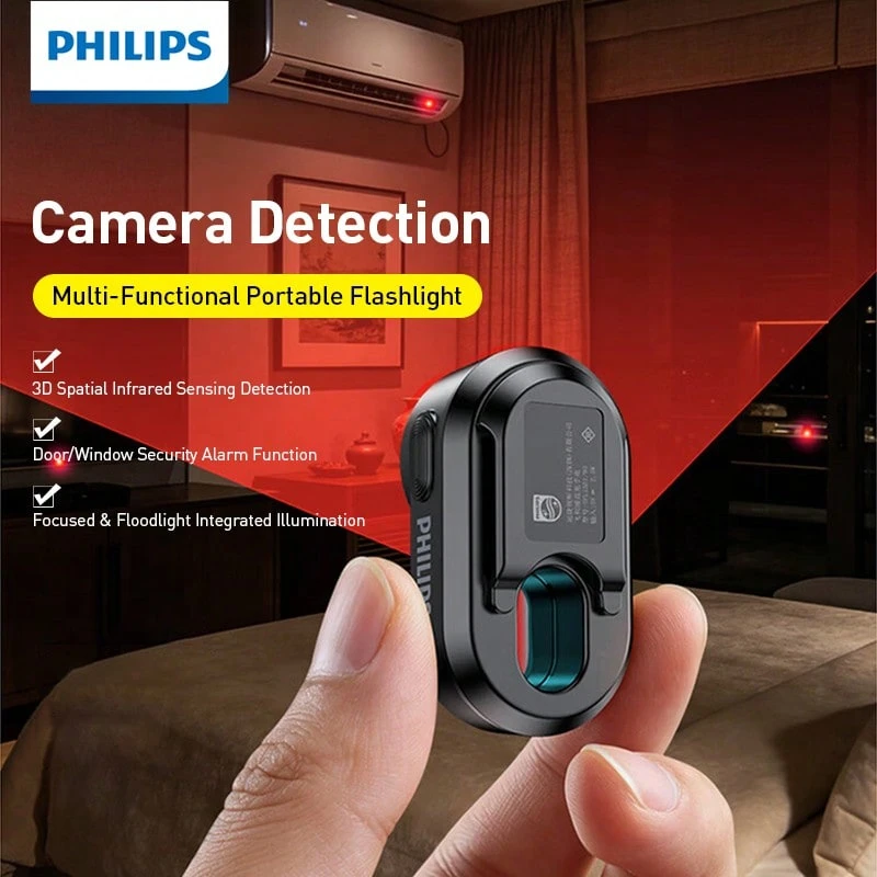 Philips Rechargeable Battery Flashlight, Ultra-Long Life, High Capacity, Portable Spotlight For Outdoor And Emergency Lighting - Multicolor - View 1