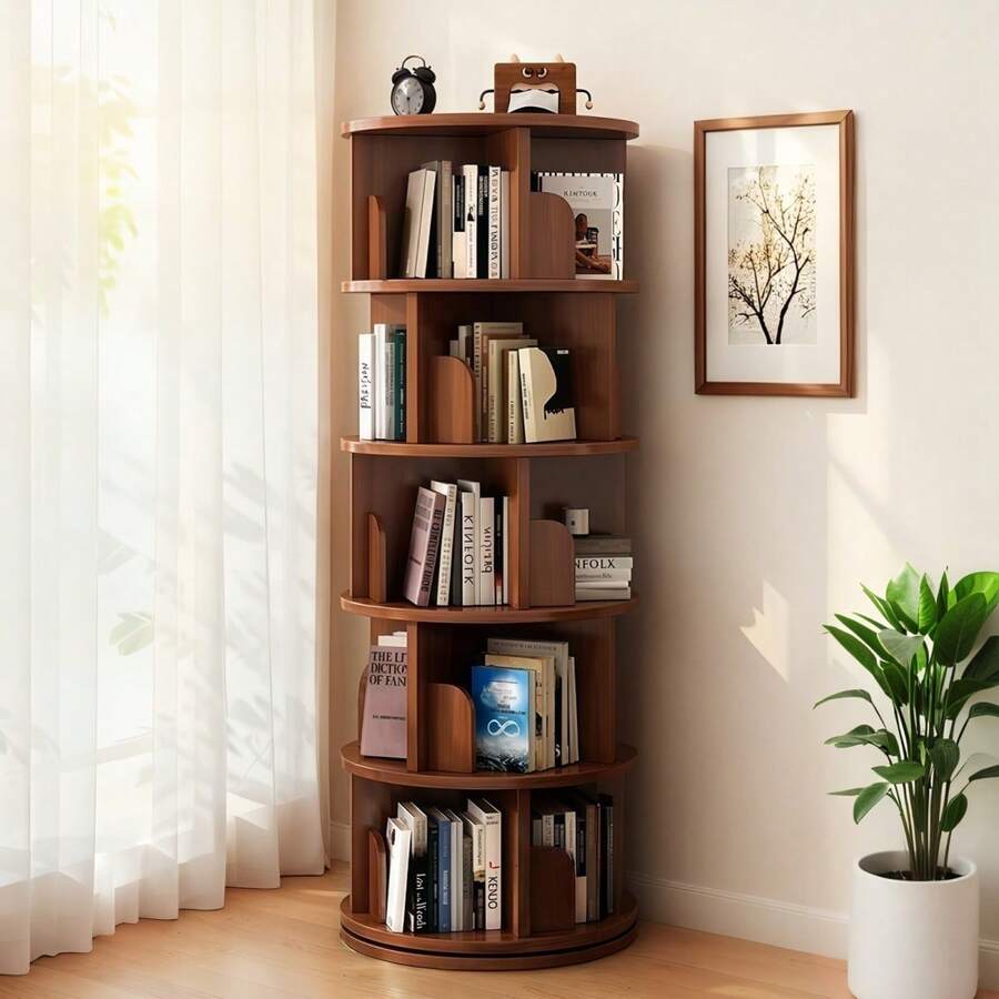 Bookcases - ウォールナット + 5 + MDF - チェックする 1