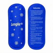 Portable Reusable Nylon Ice Packs - Suitable For Freezer, Daily Use And Outdoor Travel - Blue - View 1