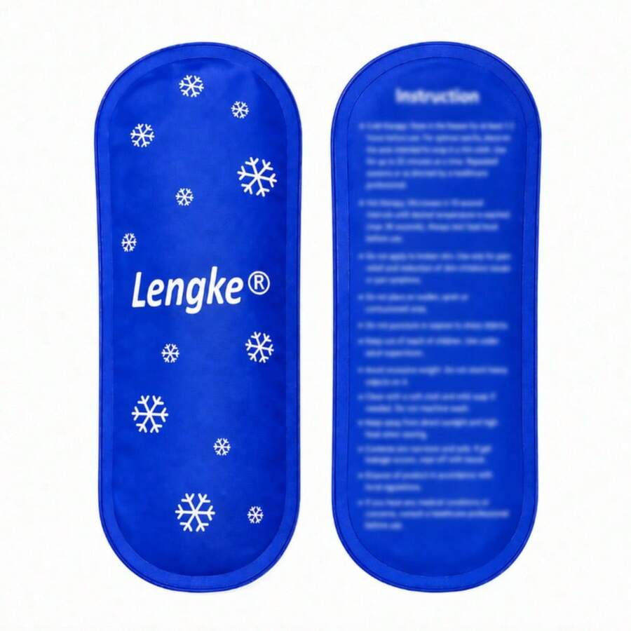 Portable Reusable Nylon Ice Packs - Suitable For Freezer, Daily Use And Outdoor Travel - Blue - View 1