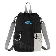 SEYATULLH Fitness Swimming Drawstring Bag, Outdoor Sports Travel Hiking Backpack, Large Capacity, Unisex, Dry & Wet Separation Bag - Multicolor - View 14
