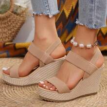 ISPORTE Women Wedges & Platform - 棕色 - 查看 5