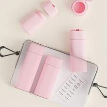 5Pcs Multiple Colors Hydrating Makeup Dispensing Bottles Portable Lotions Shampoos Traveling Refillable Squeezed Empty Bottles - Multicolor - View 3
