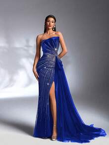 Vestidos de Boda - azul real - Ver 2