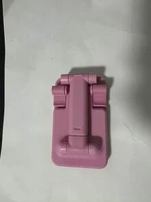 1pc Foldable Adjustable Phone Stand, Portable Non-Slip Tablet Holder, Universal Phone Holder, Multi-Purpose Desktop Accessory, Suitable For Home Office Travel, Back To School, Summer Supplies, Ideal Birthday And Holiday Gift, Phone Accessory, Phone Stand, Christmas Home Decor, Back To School, Autumn Decor - Multicolor - View 12