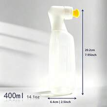 1pc 400ml Reusable Travel Spray Bottle With Leak-Proof Nozzle, Suitable For Postpartum Care And Intimate Hygiene Spray, For Women, Men And Elderly - 400ml - View 3