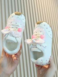 Girls' Fashion New Style Training Shoes With Comfortable Lining - Beige - View 3