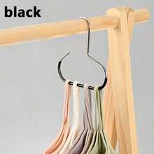 5/1pc Multi-Functional Anti-Slip Metal Round Hook, Suitable For Hats, Underwear, Ties, Scarves And Belts, Can Be Used As Storage Rack For Home, Dorm, Hotel, Bathroom, Bedroom And Closet - Multicolor - View 6