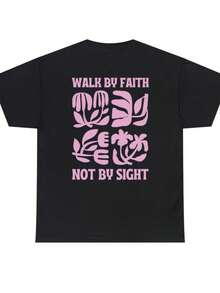 Women T-Shirts - 黑色 - 查看 4