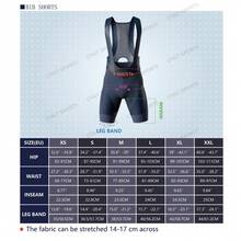 Ltiilt Brand 1件裝男士夏季單車短褲，附短吊帶，壓縮貼身，適合公路與山地單車運動 - 寶藍色 - 查看 6