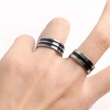 20Pcs Fashion Stainless Steel Rings For Women Men Mix Style Simple Heart Love Butterfly Geometric Jewelry Party Gifts - 20 Random Mixed Rings - View 6