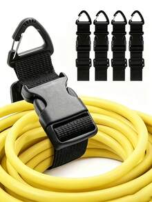 Adjustable Extension Cord Organizer Clip With Triangle Clamp, Durable Polypropylene Material, Suitable For Workshop And Garage Storage, Tool Belt Organization, Cable Management, Extension Cord Holder, Tool Organization, Sturdy And Durable - Multicolor - View 1
