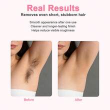 Krim Penghilang Bulu Netral ini dengan Formula Lidah Buaya dan Minyak Jojoba Cocok untuk Kaki, Lengan, Ketiak, dan Area Bikini, Merawat Kulit dengan Lembut untuk Menjadikannya Halus dan Lembut - Beraneka warna - View 2