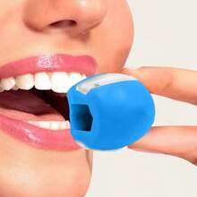 1pc Silicone Jaw Muscle Exerciser, For Training Jaw Muscles And Shaping Face, Adult Fitness Equipment - Black - View 6