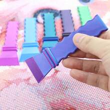 1pc Colorful Diamond Painting Alignment Tool, Diamond Painting Correction Tool, Diamond Painting Ruler Corrector - A - View 5