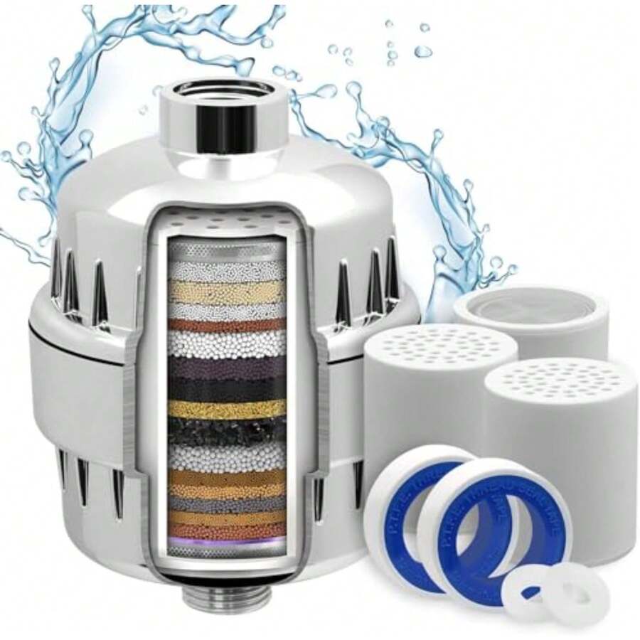 Shower Head Water Filter - As Pic - View 1