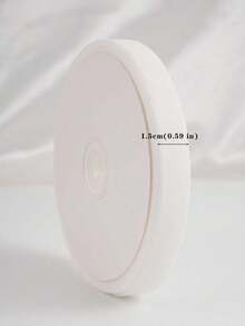 Flocked Ribbon Christmas Ribbon Suitable For Christmas Tree Decoration, Christmas Window Display, Christmas Wreath Decoration, Flocked Satin Ribbon Bows (Multiple Sizes Available) 3/4 Inch X 10 Yards, With Paper Spool For Easy Storage - White Size 10 - View 8