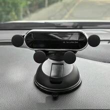 新款汽車手機支架－汽車配件儀表板吸盤式支架，重力感應自動夾持，防震穩定，可折疊設計，可愛文字，通用款，適合導航使用，女性駕駛者首選 - 升級款 - 查看 8