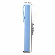 1pc/4pcs Portable Pen-Style Scissors With A Safety Cap; A Compact Stainless Steel Paper-Cutting Tool For Students. Creative Stationery For School And The Office That Fits Easily Into A Pencil Case-Perfect For Crafts And A Back-To-School Essential. - Multicolor - View 3