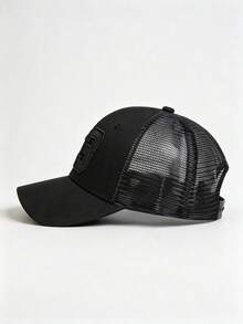 1pc #23 Embroidered Mesh Trucker Hat, Breathable Adjustable Baseball Cap, Casual Outdoor Sports Dad Hat, Unisex For Daily Wear - Multiple Styles - View 4