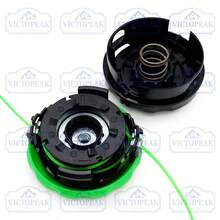1 cái đầu cắt cỏ kiểu Ý đế xanh, đường kính 113mm, ren M10*1.25, nhựa kỹ thuật cường độ cao chống mài mòn và chịu va đập, lõi kim loại, cấp dây nhanh, dùng cho làm cỏ và tỉa vườn, sân vườn, bãi cỏ - Đầu cắt cỏ (nền xanh Ý) - Xem 5