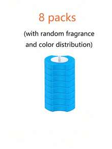 Disposable Toilet Brush Set, Long Handle Toilet Cleaning Brush With Replaceable Brush Head, No Drilling Required For Use - Multicolor - View 18