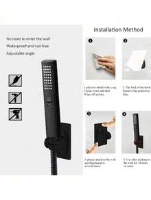 Fixed Showerheads - Black - View 7