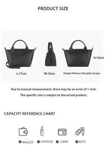 Longchamp Le Pliage Xtra Solid Color Women's Handbag L1500 987 001 - Black L1500 987 001 - View 11