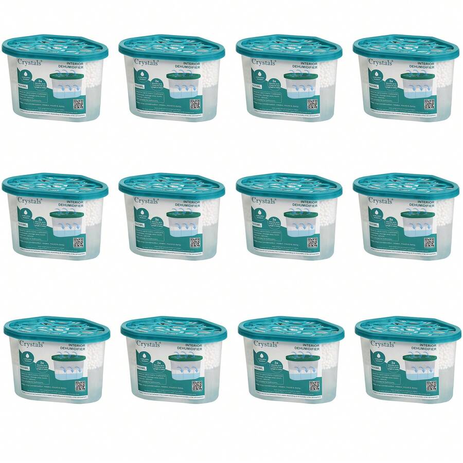 Crystals Disposable Interior Moisture Absorber Dehumidifier Box For Home, Wardrobe, Bathroom, Bedroom, Car & Office, Condensation And Damp Control - View 1