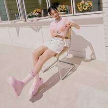 Giày Mule Adidas OZWAVE CLOG đế dày, đệm ổn định, đàn hồi, "Bobo Sandals" JR6756 - Hồng - Xem 7