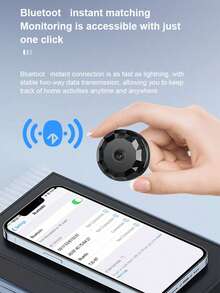 YAIUZGOO 1080P HD 智能監控攝影機，室內 WiFi 家用監控攝影機，具備夜視、動態偵測、雙向語音，迷你無線攝影機，適用於居家、辦公室、嬰兒與寵物監控，智能家居安全設備（不含記憶卡）150mAh - 彩色 - 查看 10