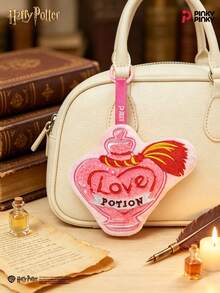 Harry Potter 1pc Bag Charm & Coin Purse, Love Potion Design, Suitable For Commuting, Halloween, Christmas And Birthday Gift For Fans And Collectors - Multicolor - View 5