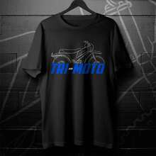 For  YT&Amp; YTM Tri-Moto 1980-1983 Fans - Motorcycle T-Shirt - 黑色 - 查看 6