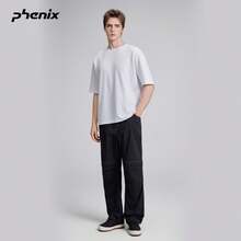 +Phenix Outdoor Casual 2026SS Celana Kargo Unisex 2-in-1 yang Dapat Dilepas dan Tahan Air - Hitam - View 3