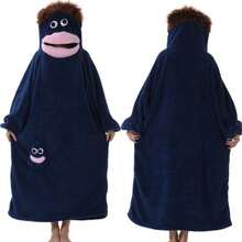 Silly Premium Coral Fleece Robe, Suitable For Cosplay And Luxury Loungewear, Unisex - Multicolor - View 16