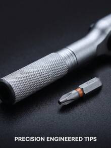 34件組 DIY 棘輪螺絲起子工具組，多功能磁性起子組附可拆卸棘輪手柄，便攜式精密維修工具組，適用家具、電腦、自行車等，男士工具 - 34件套裝 - 查看 4