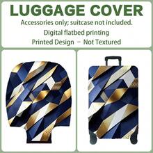 1PC, Flat Print Design, Print Design - No Texture, Accessories Only, Luggage Protective Cover, Does Not Include The Luggage Shown In The Picture, Suitable For 20 To 30 Inch Luggage, Made Of Thickened High-Quality Fabric, Essential Accessory For Your Travel And Checked Luggage. - Multicolor - View 13