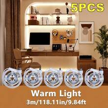 High Brightness LED Light Strip, USB Powered, Button Switch Control, Flexible LED Light Strip, TV Background Decorative Light, Background Decorative Flexible Light Strip, Easy To Install, Suitable For TV Background, Bedroom, Living Room, Hallway, Kitchen, DIY Decoration - LED Strip Light - View 38
