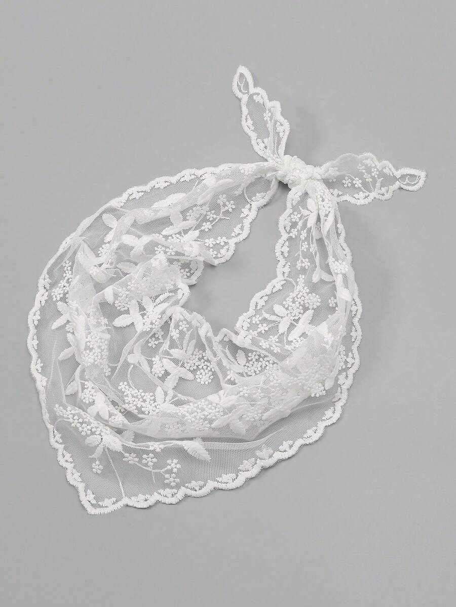 Women Handkerchiefs - White - View 1