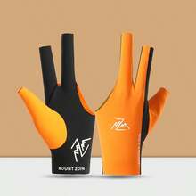 Lightweight Breathable 3-Finger Billiard Glove, Smooth Sweat-Resistant Reduces Friction For Cue Stroke, Unisex Professional Table Tennis Practice And Competition Hand Protection Glove - A - View 16